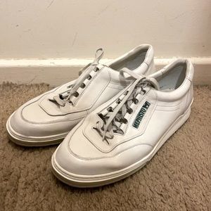 Vintage Mephisto Match White Leather Men’s Sneakers Size 12